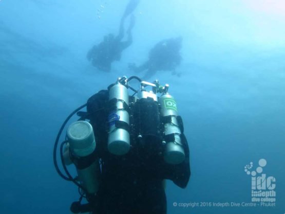 CCR Diving in The Similan Islands Phuket Thailand