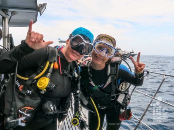 Happy Divers at Similan Islands Deep Six