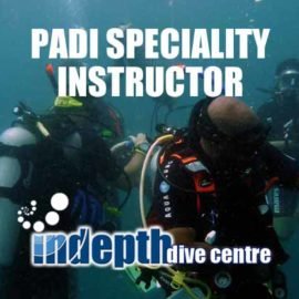 Take your PADI Specialty Instructor Courses with Chris and Indepth on Phuket Thailand