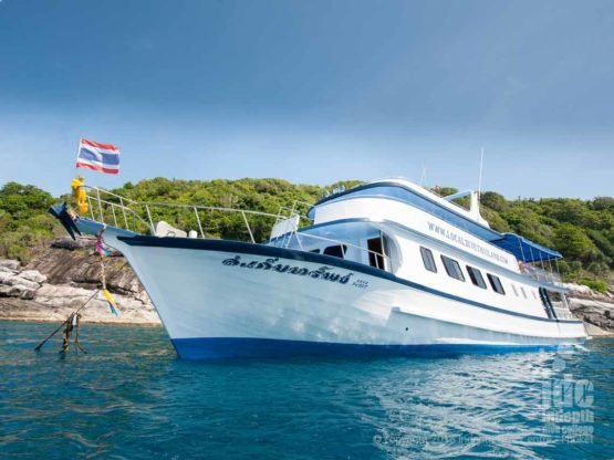 CONTACT Indepth Dive Centre to book you Phuket Dive Trip on Boat 1
