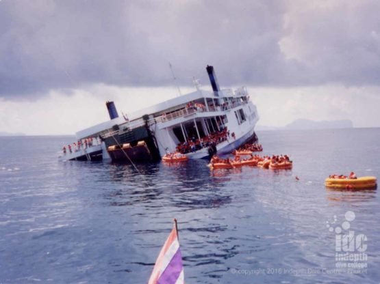 King Cruiser sinking in 1997