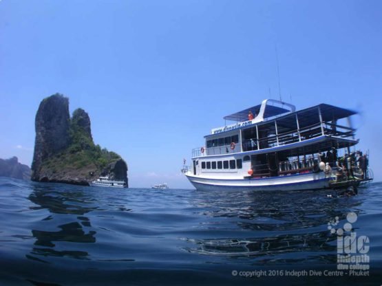 Scuba Diving Day Trip Boat 5 with Indepth Dive Centre Thailand
