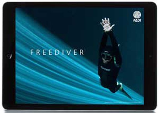 PADI Touch Products: The PADI Free Diver Touch available from Indepth Dive centre TODAY